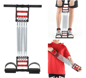 Extensor Elastico De Resorte Para Pecho Y Brazos Fitness
