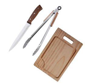 Set Parrilla 3 Piezas Acero Inoxidable Arthome PAR54