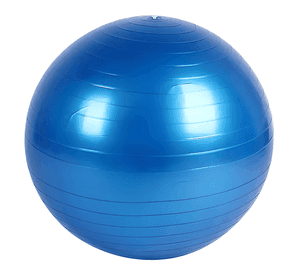 Balón pilates yoga pelota 65cm fitnes ejercicio Azul