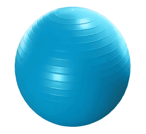 Balón pilates yoga pelota 65cm fitnes ejercicio Azul