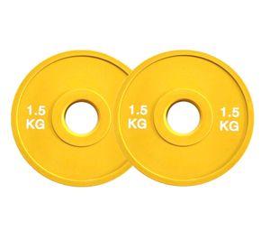 Discos Olimpicos 1.5 Kg Par Fraccionados
