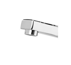Llave Monomando Lavatorio Acabado Cromado Módena Plateado
