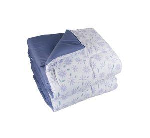 PLUMON ANDES MICROFIBRA HOJA LILA 2 PLAZAS