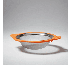 Set X2 Colador De Malla Fina 18cm Acero Inoxidable Con Asas
