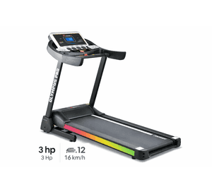 Trotadora Centurfit 16 Km/h 3hp Inclinación 15 Niveles Plegable