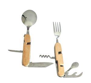 Set de Cubiertos Separables para Camping 7 Funciones 16373