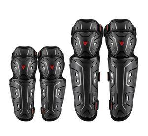 Pack de Rodilleras Largas y Coderas para Motociclismo Motowolf 1029HJ-BK