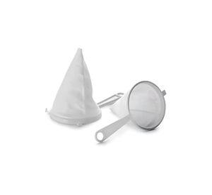 COLADOR DE TELA CAFE GRANO 14 CM