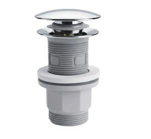 Desague Lavatorio 1 1/4 Tapon Automatico Push Cromado