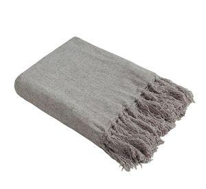 MANTA ANDES LISA 125X150 GRIS