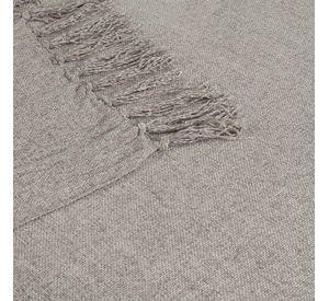 MANTA ANDES LISA 125X150  GRIS