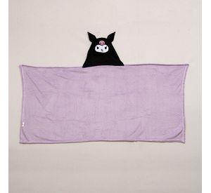 Manta capucha 3D 70X150cm Kuromi