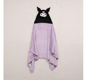 Manta capucha 3D 70X150cm Kuromi