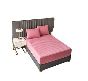 CUBRECOLCHON IMPERMEABLE PLAZA Y MEDIA ROSA