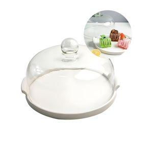 Tortero Porta Torta Exhibidor Ceramica Base Pasteles Soporte