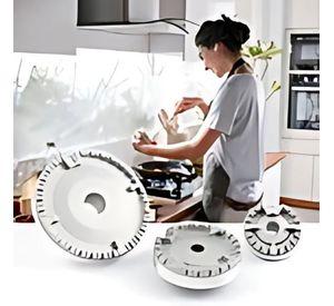 Juego 4 Quemadores Y Tapas De Cocina A Gas