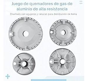 Juego 4 Quemadores Y Tapas De Cocina A Gas