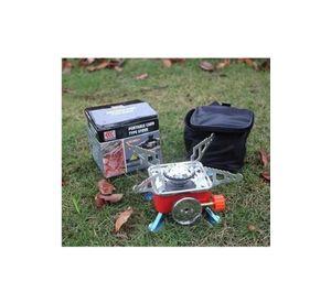 Cocinilla Mini Gas - Outdoor, Camping, Trekking, con Bolso
