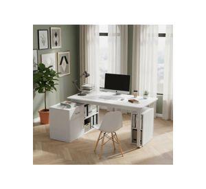 Escritorio Esquinero Forma L 120*75*50 Blanco