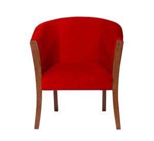 Sitial Dortmund  Tela Velvet Burdeo