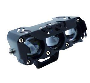 NEBLINERO LED PARA MOTO MINI 3 LED DUO COLOR AMBAR-BLANCO 12/24V SET X 2 PCS