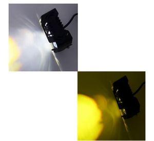 NEBLINERO LED PARA MOTO MINI 3 LED DUO COLOR AMBAR-BLANCO 12/24V SET X 2 PCS