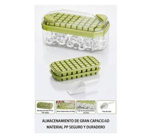 Cubitera Molde Hielo Con Contenedor Caja Y Pala Silicona