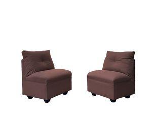 Par Butacas Mateo Chenille Cafe Pata Plastica 1C