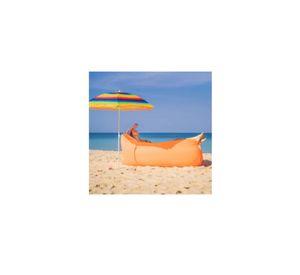 Sofá Sillón Inflable Tumbona Cojín Banano Camping Aire Playa