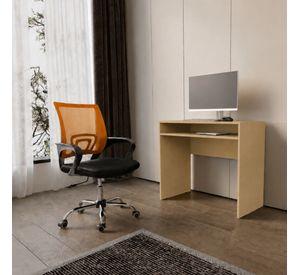 Combo Oficina 1 Escritorio Cartagena + Silla New York Negra y Naranjo