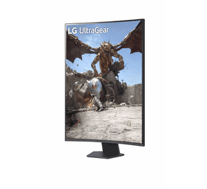 Monitor Gamer Curvo LG Ultragear 32GS60QC-B 32" QHD VA, 180hz, 1ms, AMD FreeSync Premium, HDR 10