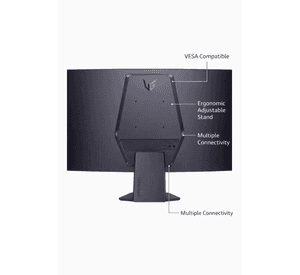 Monitor Gamer Curvo LG Ultragear 32GS60QC-B 32" QHD VA, 180hz, 1ms, AMD FreeSync Premium, HDR 10