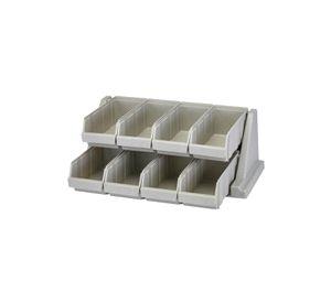 RACK DE CONDIMENTOS 8 COMPARTIMIENTOS