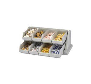 RACK DE CONDIMENTOS 8 COMPARTIMIENTOS
