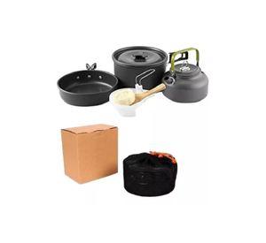 Set de Ollas Outdoor - Camping, 2 Piezas, Trekking