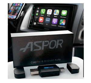 Adaptador Inalámbrico Mini Carplaybox Puerto Usb Dual