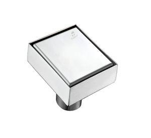Desague Al Piso Invisible 10x10 Cm Acero Inoxidable Rejilla
