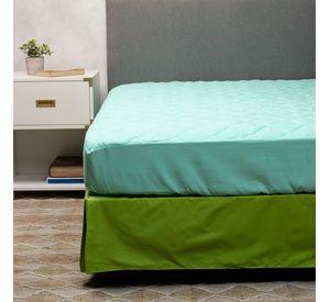 Cubrecolchon + Faldon Verde Arthome King