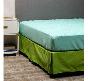 Cubrecolchon + Faldon Verde Arthome King