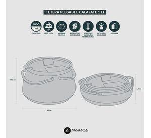 Tetera Plegable 1 Lt Calafate Verde Atakama Outdoor