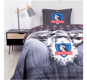 Plumón Reversible Colo Colo Single ( Apto 1 Pl Y 1.5 Pl) eterno