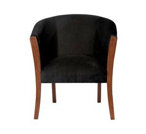 Sitial Dortmund  Tela Velvet Negro