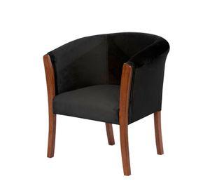Sitial Dortmund  Tela Velvet Negro
