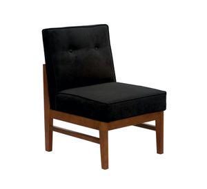 Sitial Colonia  Tela Velvet Negro