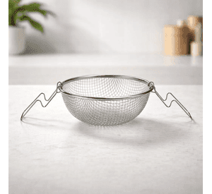 Set X2 Colador Metalico De Malla Multiuso 20cm Acero Inox