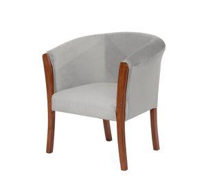 Sitial Dortmund  Tela Velvet Gris