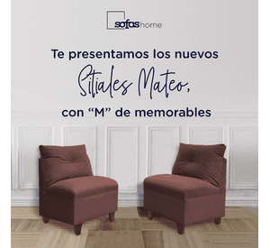 Par Butacas Mateo Chenille Cafe Pata Madera 1C