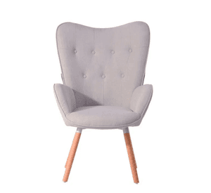 Sitial Aura gris claro M+Design - 106 x 68 x 73 cm