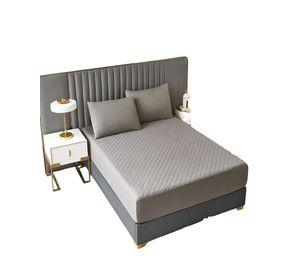 CUBRECOLCHON IMPERMEABLE KING COLOR GRIS CLARO