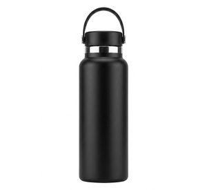 Termo Botella Agua Termica Acero Inoxidable 740ml + 3 Tapas - Norplat
